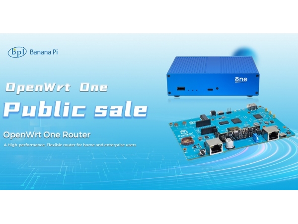 “OpenWrt One/AP-24.XY” public sale: OpenWRT Community official board